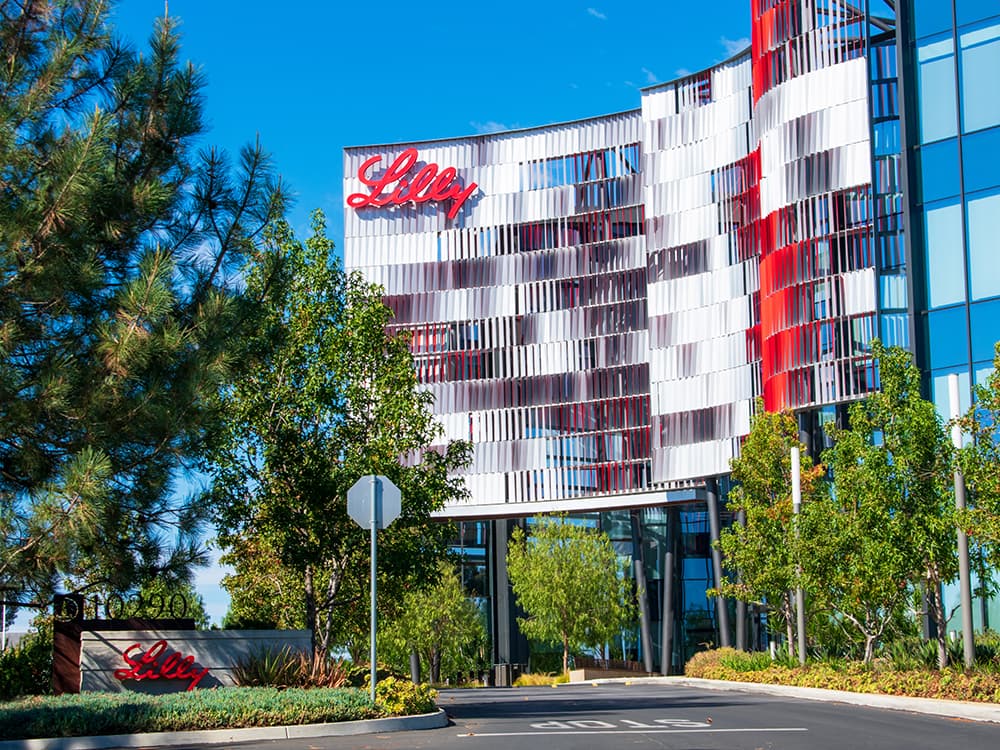 Eli Lilly and Company office building.