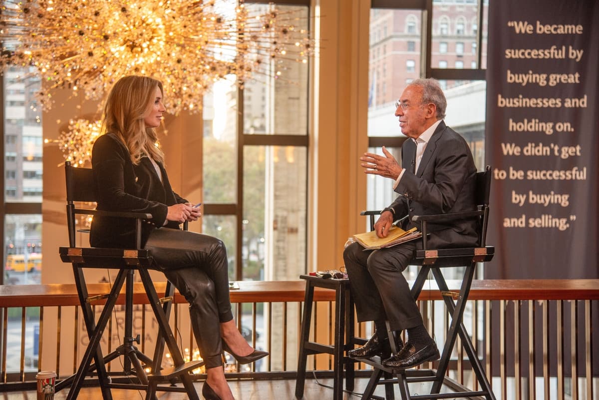 Ron Baron on CNBC Squawk Box with Becky Quick at the Baron Investment Conference